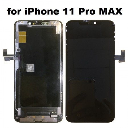 Display LCD e Touch iPhone 11 Pro Max OLED preto